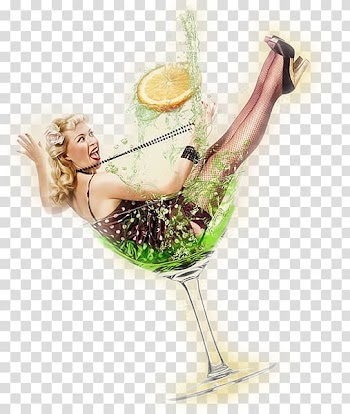 Happy Birthday to You Pin-up girl Christmas, Birthday transparent background PNG clipart