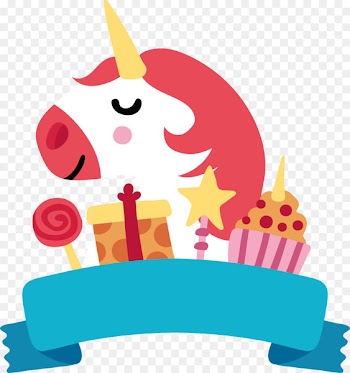 Happy Birthday to You Unicorn Clip art - Happy birthday Poster 
