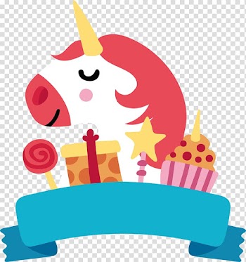 Happy Birthday to You Unicorn , Happy birthday Poster transparent background PNG clipart