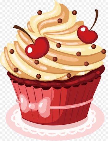 Happy Birthday to You Wish Greeting card - Cherry Cake Vector 