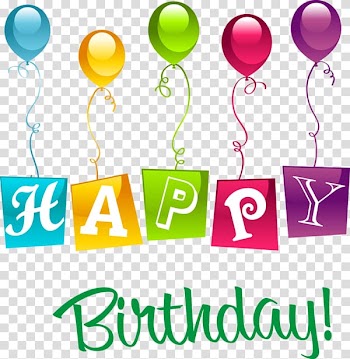 Happy Birthday transparent background PNG clipart