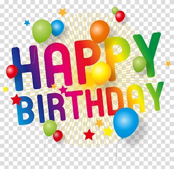Happy Birthday transparent background PNG clipart