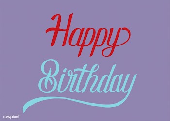 Happy birthday typography design illustration | Free stock vector - 425578