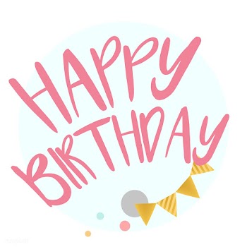 Happy birthday typography design vector | Free stock vector - 508575