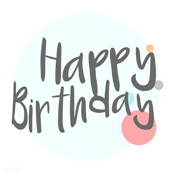 Happy birthday typography design vector | Free stock vector - 508594