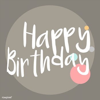 Happy birthday typography design vector | Free stock vector - 508649