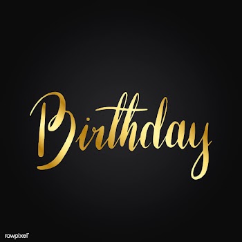 Happy Birthday typography style vector | Free stock vector - 517650