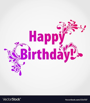 Happy Birthday vector image