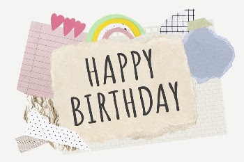 Happy Birthday word typography, aesthetic | Free PSD - rawpixel