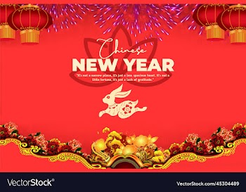 happy chinese new year 2023 the year of rabbit