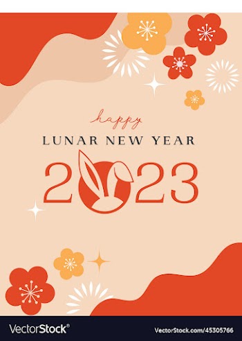 happy chinese new year 2023 the year of rabbit