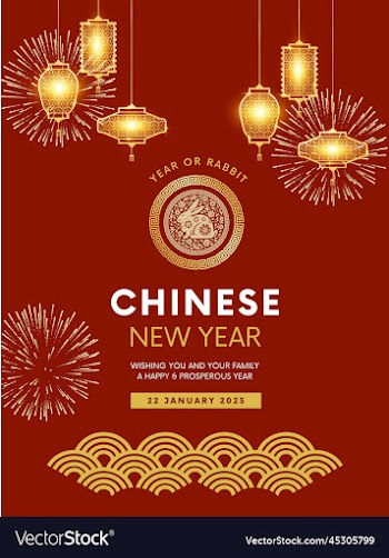 happy chinese new year 2023 the year of rabbit