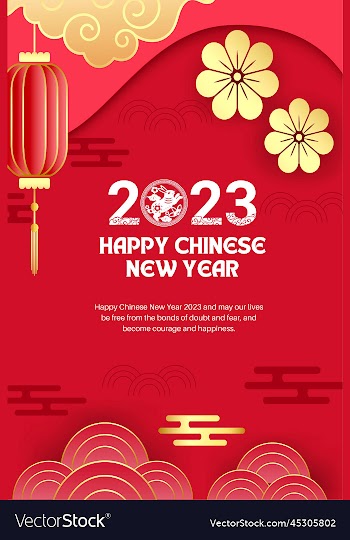happy chinese new year 2023 the year of rabbit