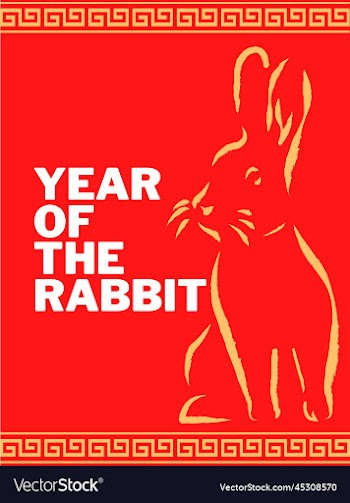 happy chinese new year 2023 the year of rabbit