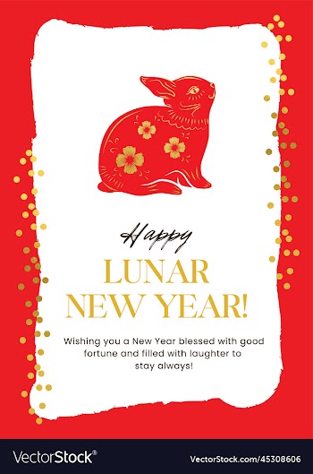 happy chinese new year 2023 the year of rabbit
