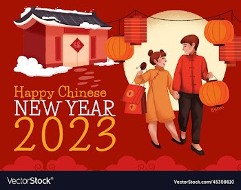 happy chinese new year 2023 the year of rabbit