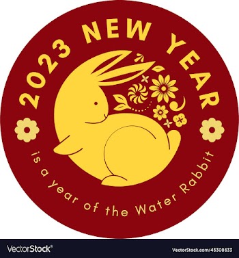 happy chinese new year 2023 the year of rabbit