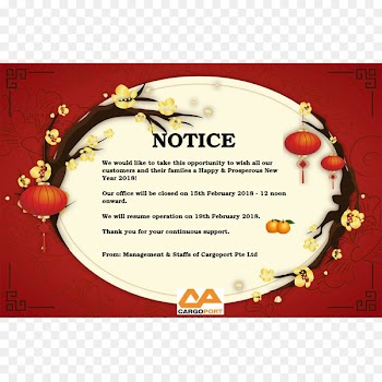Happy Chinese New Year! Holiday January - Chinese New Year 