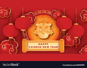 happy chinese new year the year of the tiger