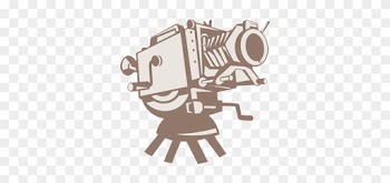Happy Clients - Vintage Movie Film Camera Retro Flask