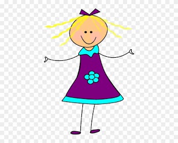 Happy Clip Art With Tools Free Clipart Images 2 2 Clipartcow - Clipart Girl In Dress