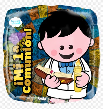 Happy Cloud Primera Comunion Niño - Toy Balloon