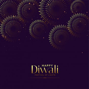 Happy diwali background Free Vector
