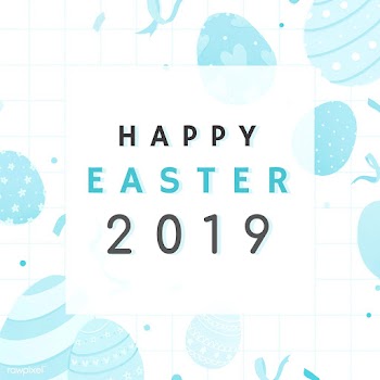 Happy Easter 2019 card design | Free stock vector - 563378