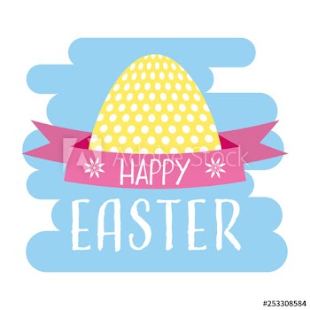happy easter card