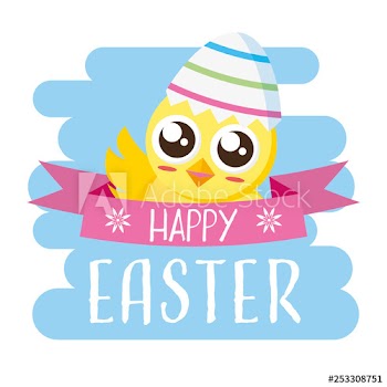happy easter card