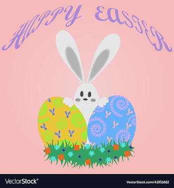 happy easter card