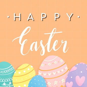 Happy Easter card design | Free stock vector - 563360