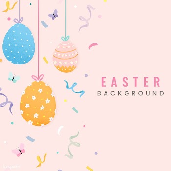 Happy Easter card design | Free stock vector - 563369