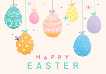 Happy Easter card design | Free stock vector - 563387