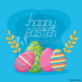 happy easter celebration