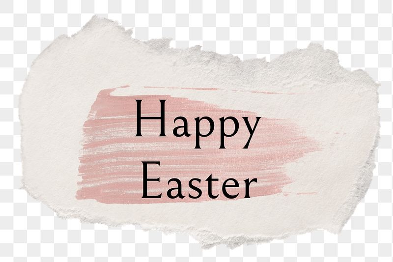 Happy Easter png word sticker | Free PNG - rawpixel