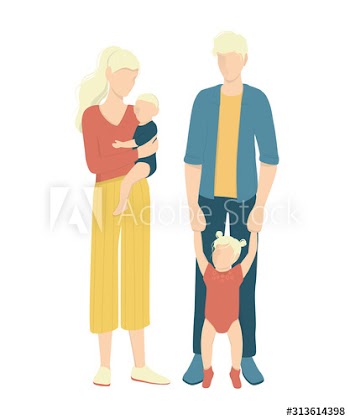 Happy family concept
