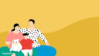 Happy family in isolation during the coronavirus pandemic vector | Free  vector - 2309081