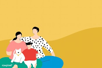 Happy family in isolation during the coronavirus pandemic vector | Free  vector - 2309099