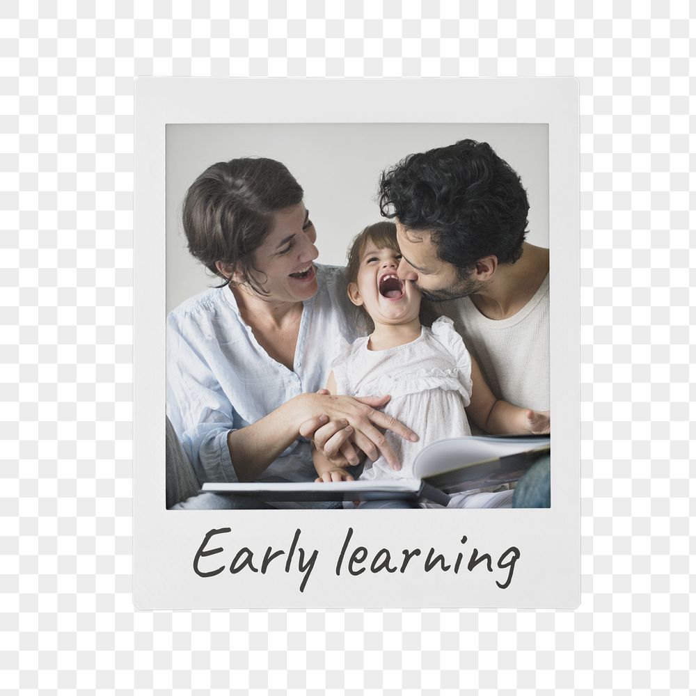 Happy family png sticker, early | Free PNG - rawpixel