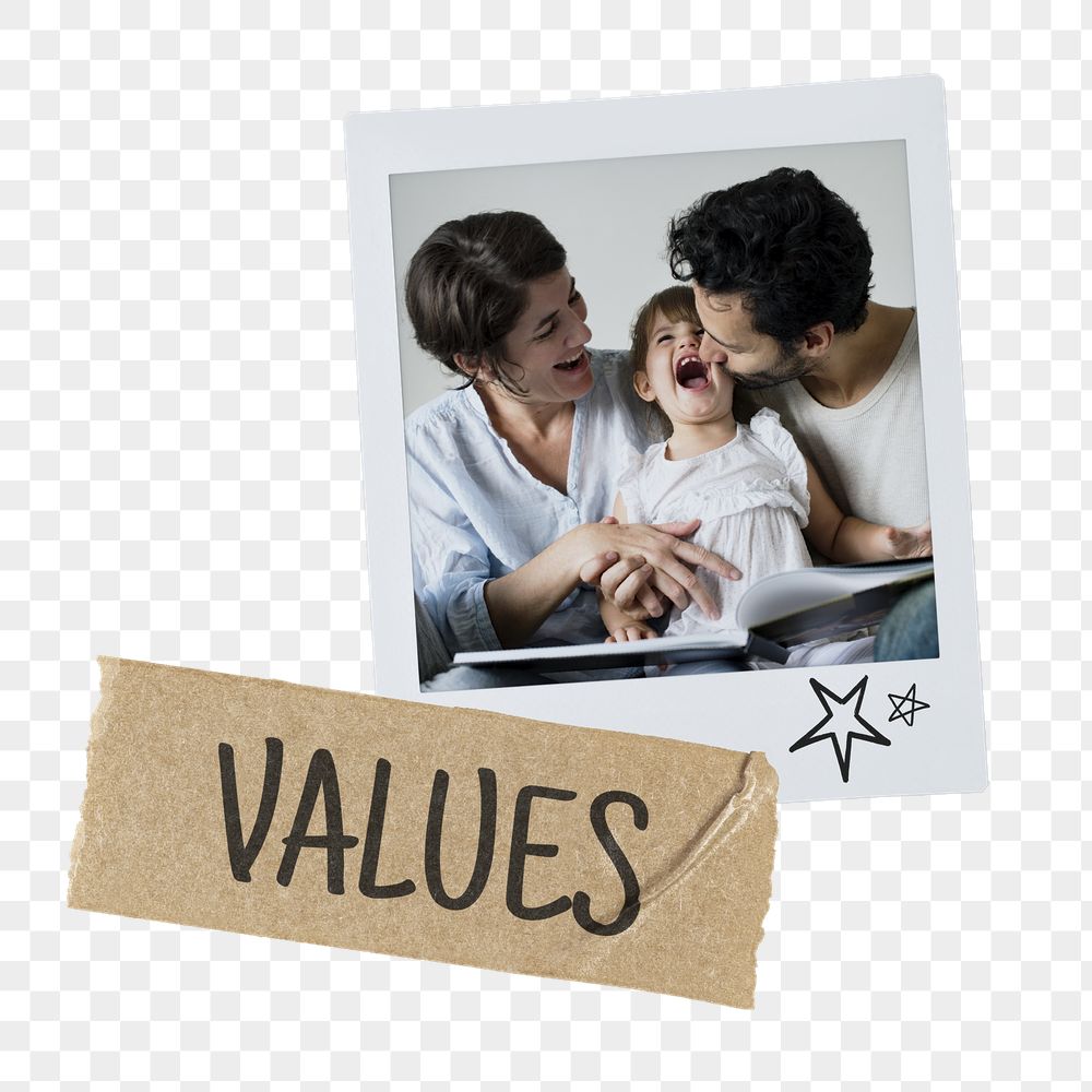 Happy family png sticker, values | Free PNG - rawpixel