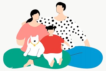 Happy family staying at home during the coronavirus pandemic transpare.. | Free  transparent png - 2309107