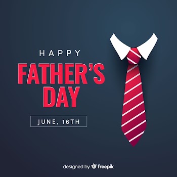Happy father's day Free Vector