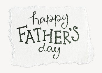 Happy Father's Day quote sticker, | Free PSD - rawpixel