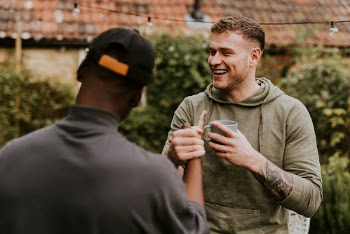 Happy friends talking to one | Free Photo - rawpixel