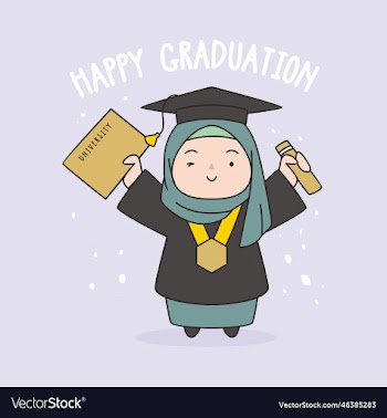 happy girl celebrate her graduation