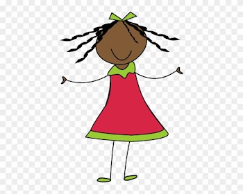 Happy Girl Clip Art