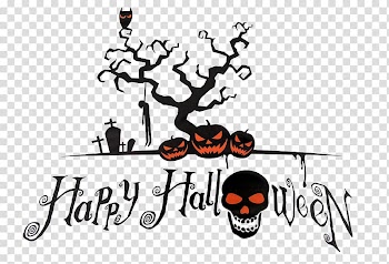 Happy halloween background material transparent background PNG clipart