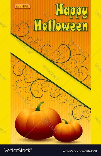 Happy Halloween Background vector image