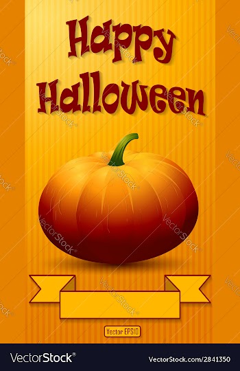 Happy Halloween Background vector image